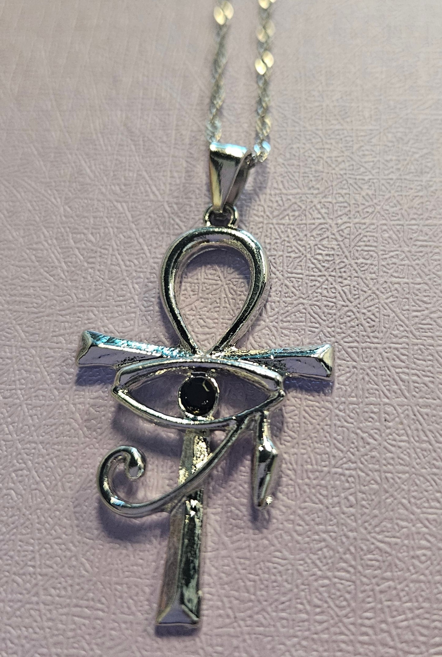 Eye of Horus Ankh necklace