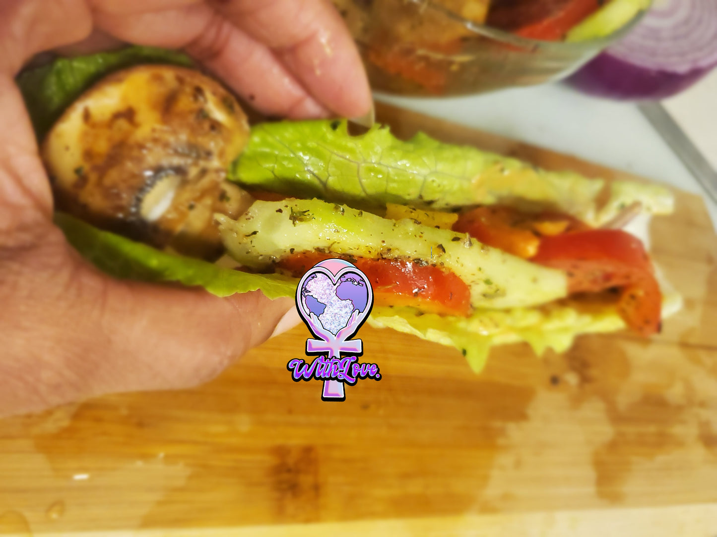 Vegan food with love.
