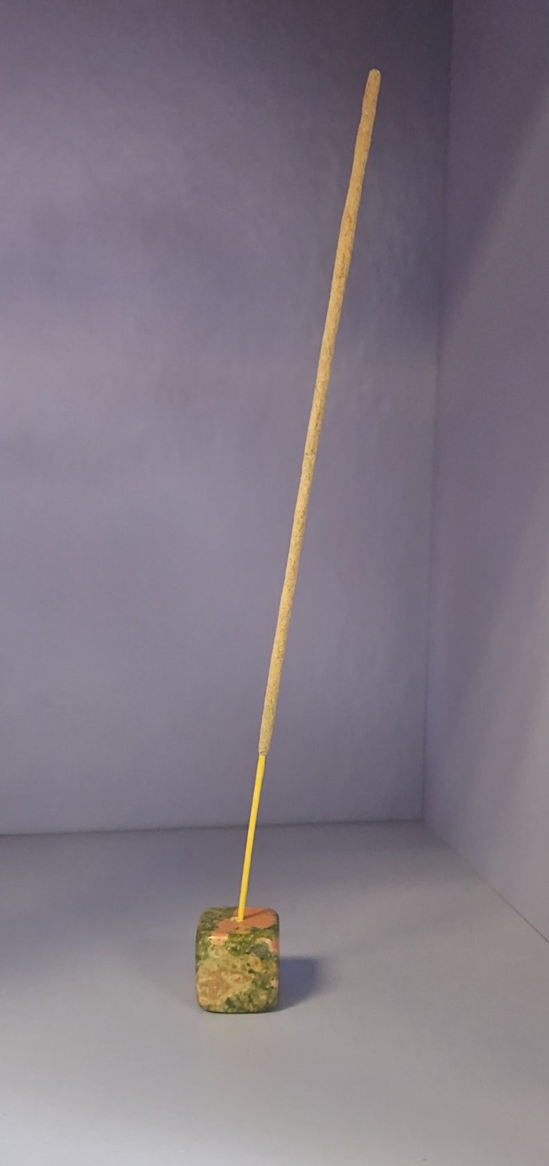 Crystal incense holders