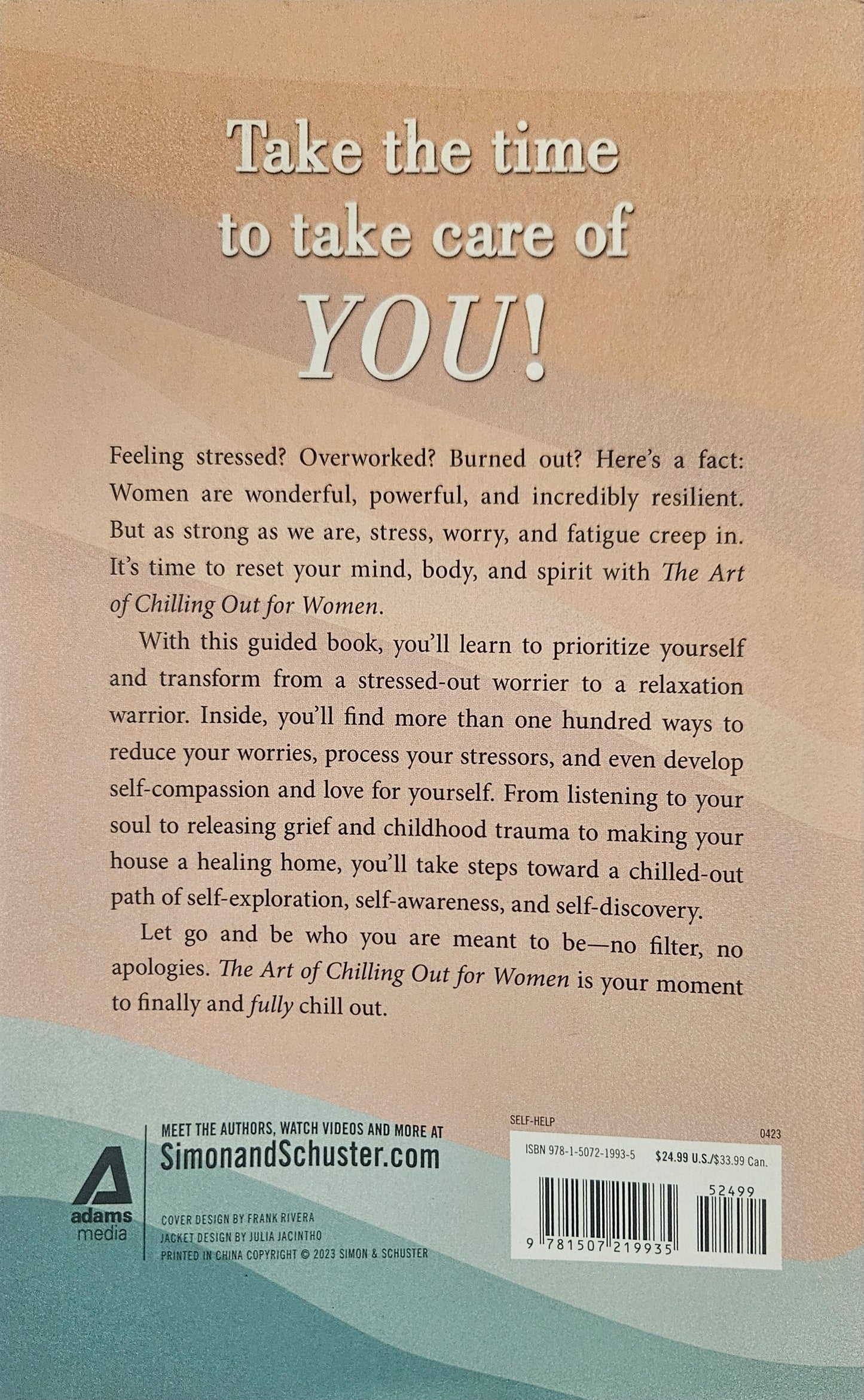 The art of chilling out for women