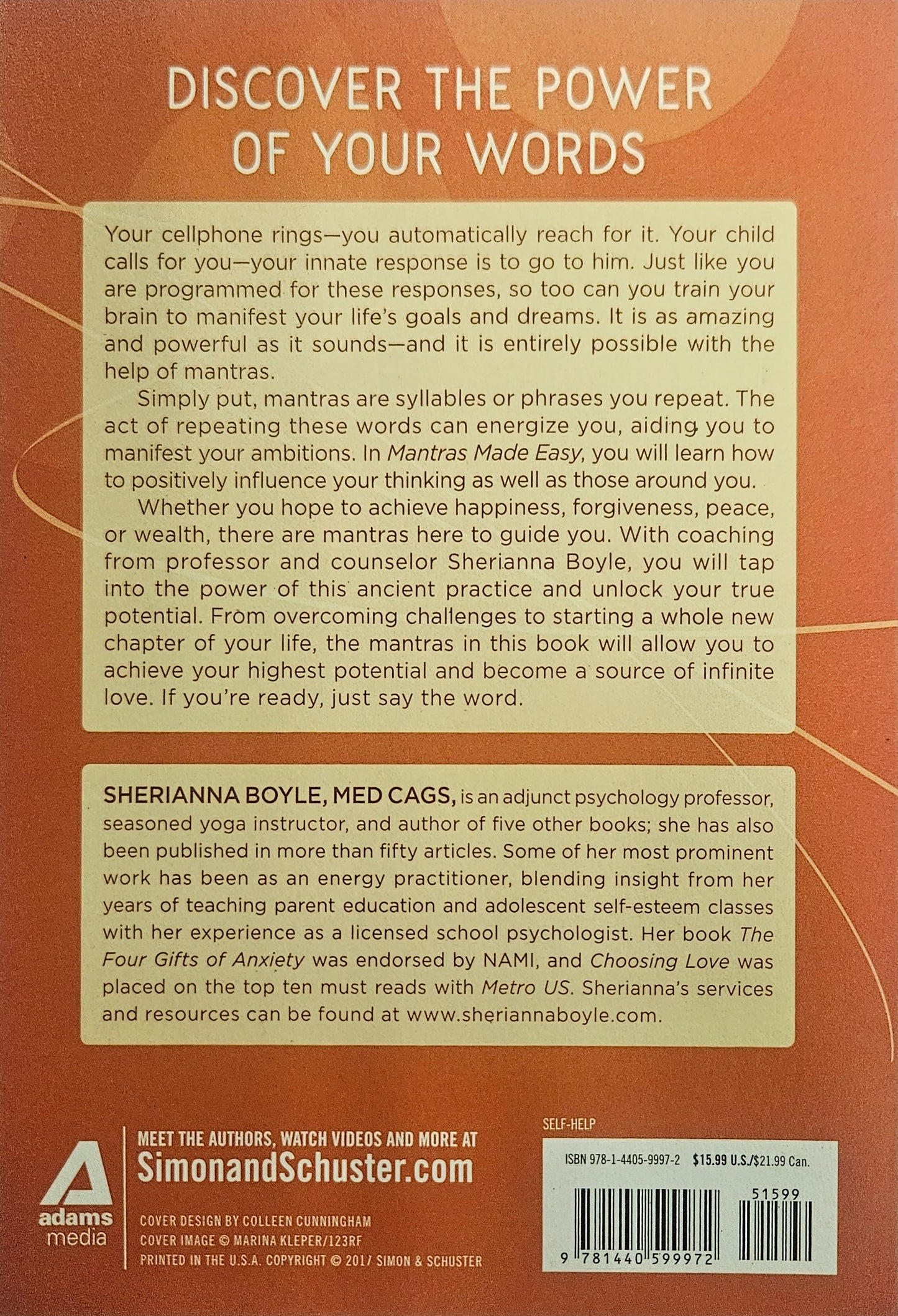 Mantra made easy by Sherianna Boyle,,MED, CAGS