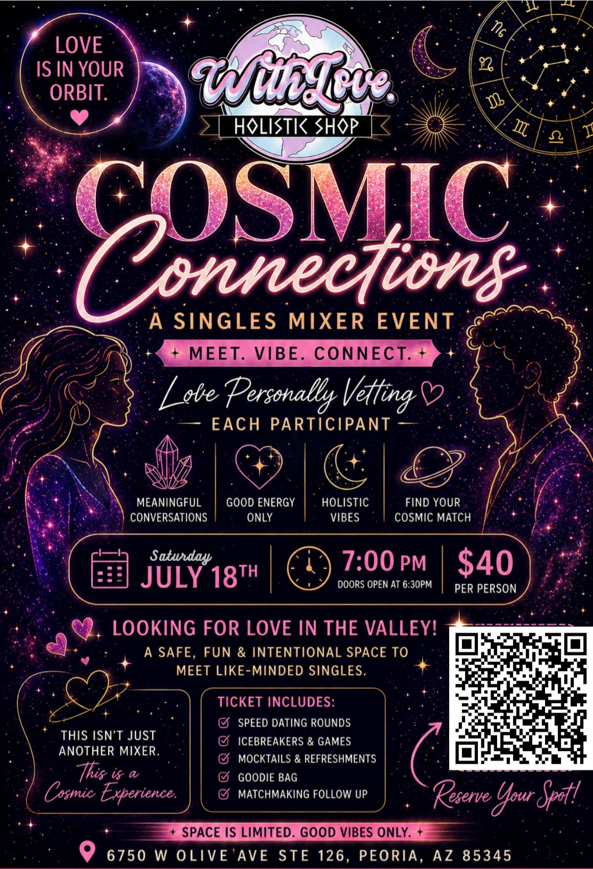 WithLove. Singles Mixer: Intentional Connections Night