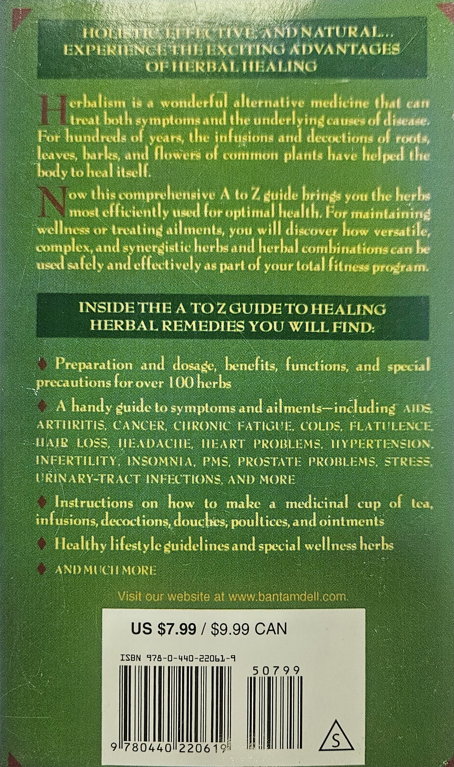 The A to Z Guide To Healing Herbal Remedies