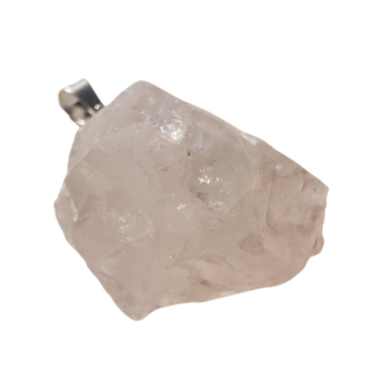Rough crystal pendents