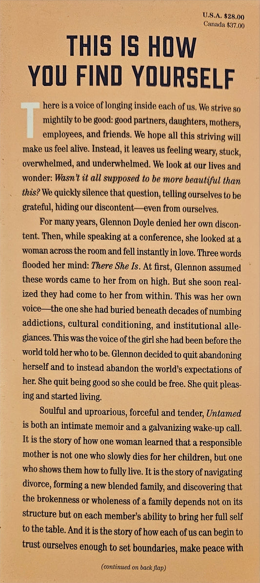 Untamed by Glennon Doyle