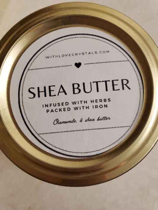 Iron infused shea butter