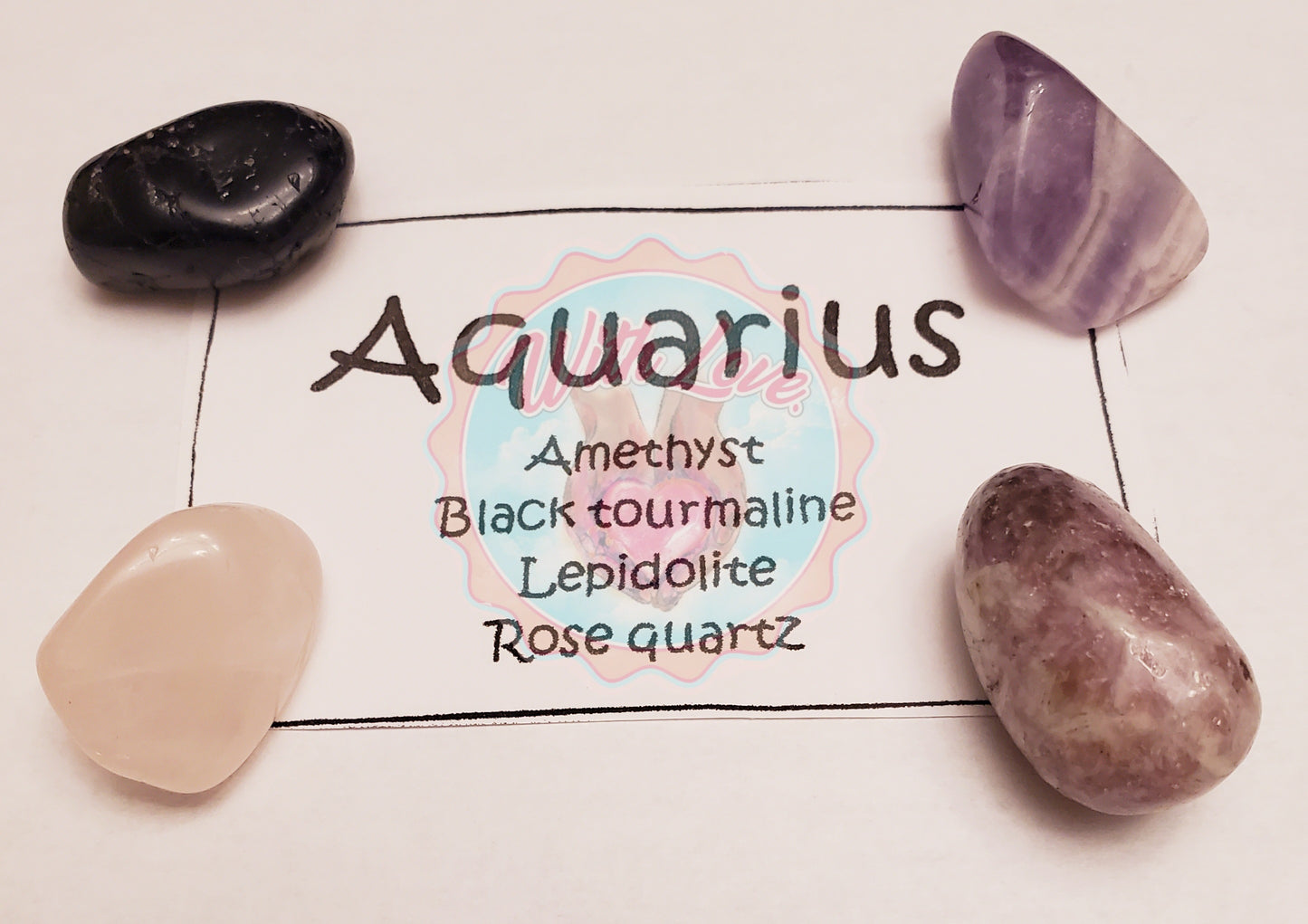 Zodiac crystal sets