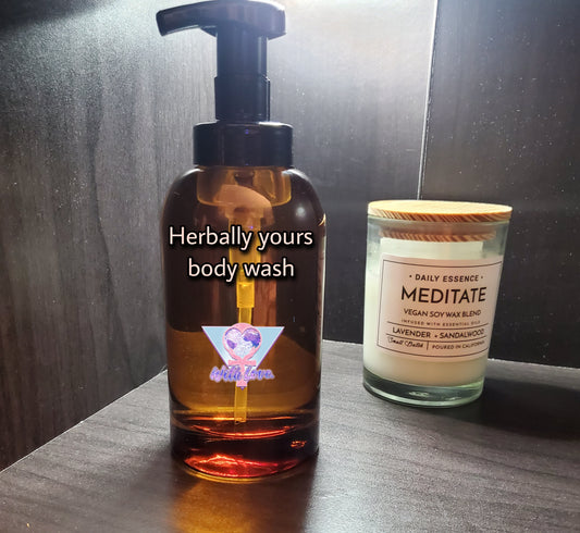 Herbally yours body wash